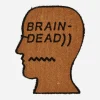 Brain Dead Textile^Coconut Fiber Logohead Door Mat Natural