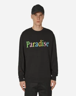 Paradis3 Sweatshirts^Colors Logo Crewneck Sweatshirt Black
