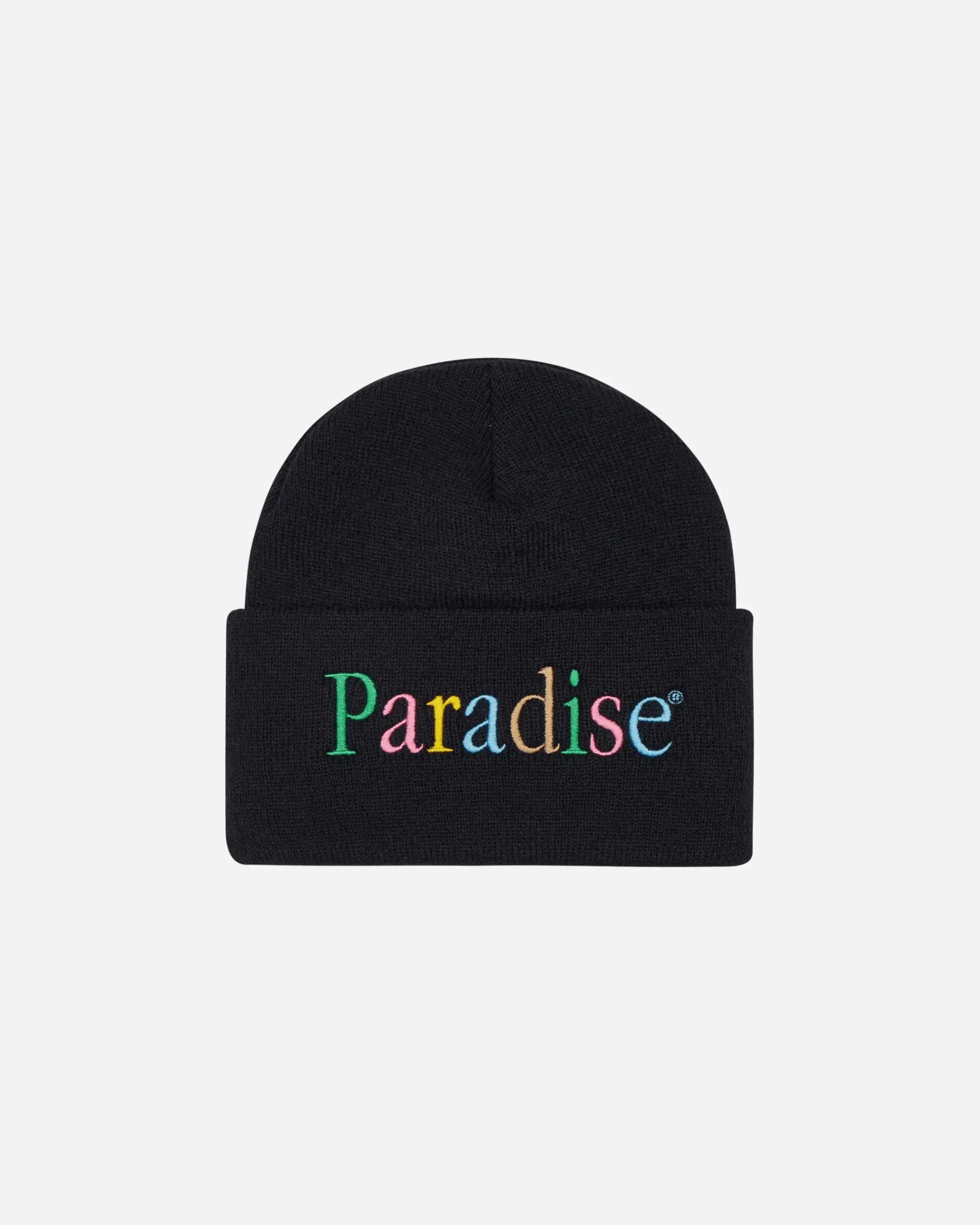 Paradis3 Hats|Hats^Colors Logo Cuff Beanie Black