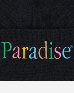 Paradis3 Hats|Hats^Colors Logo Cuff Beanie Black
