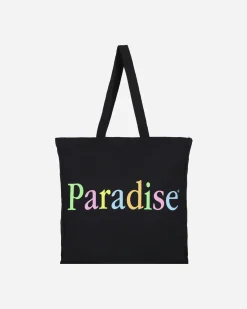 Paradis3 Bags·Tote|Bags·Tote^Colors Logo Tote Bag Black