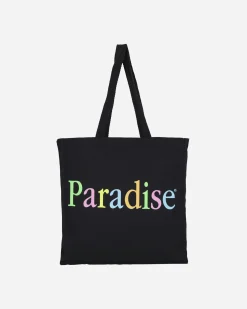 Paradis3 Bags·Tote|Bags·Tote^Colors Logo Tote Bag Black
