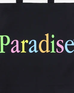 Paradis3 Bags·Tote|Bags·Tote^Colors Logo Tote Bag Black
