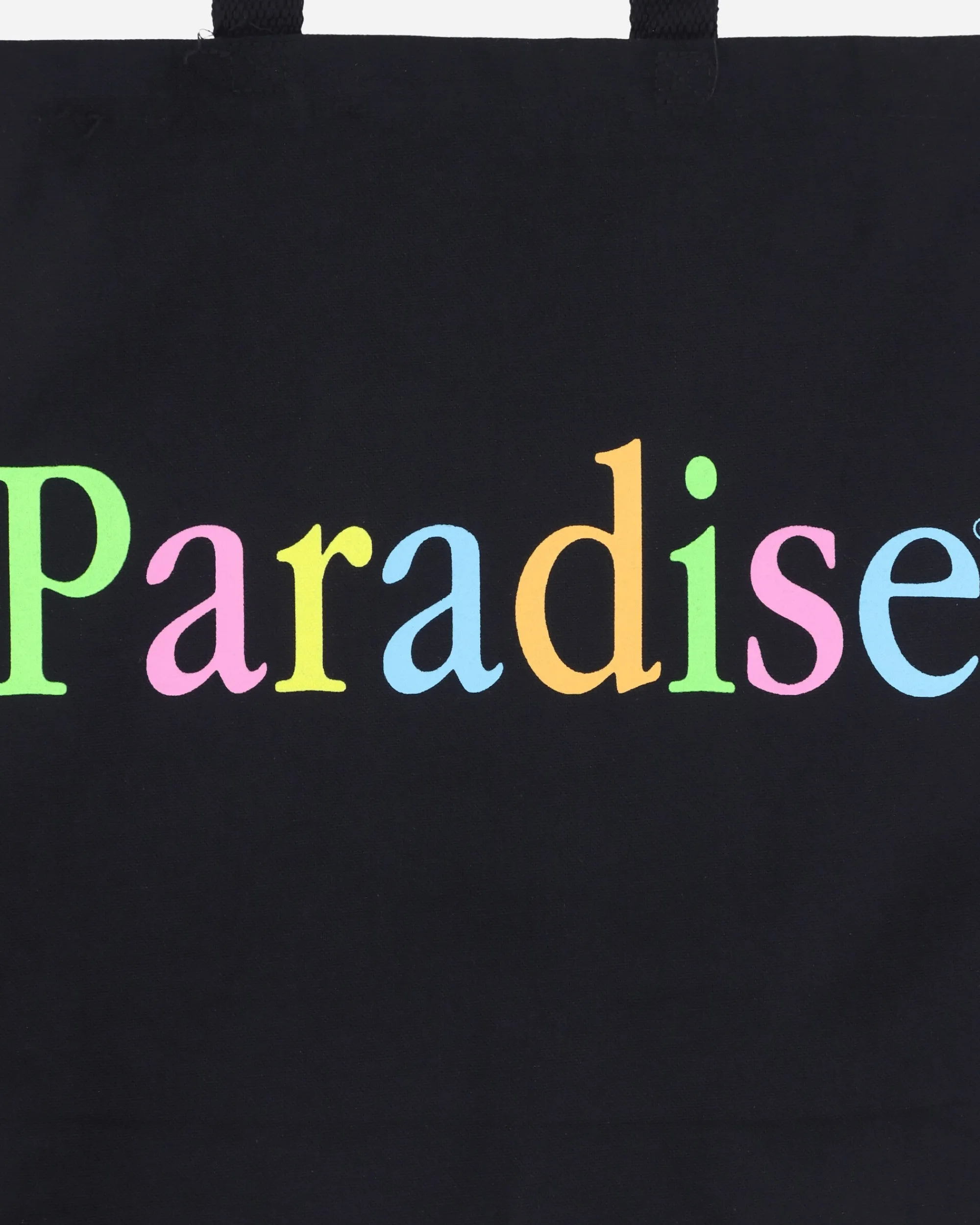 Paradis3 Bags·Tote|Bags·Tote^Colors Logo Tote Bag Black