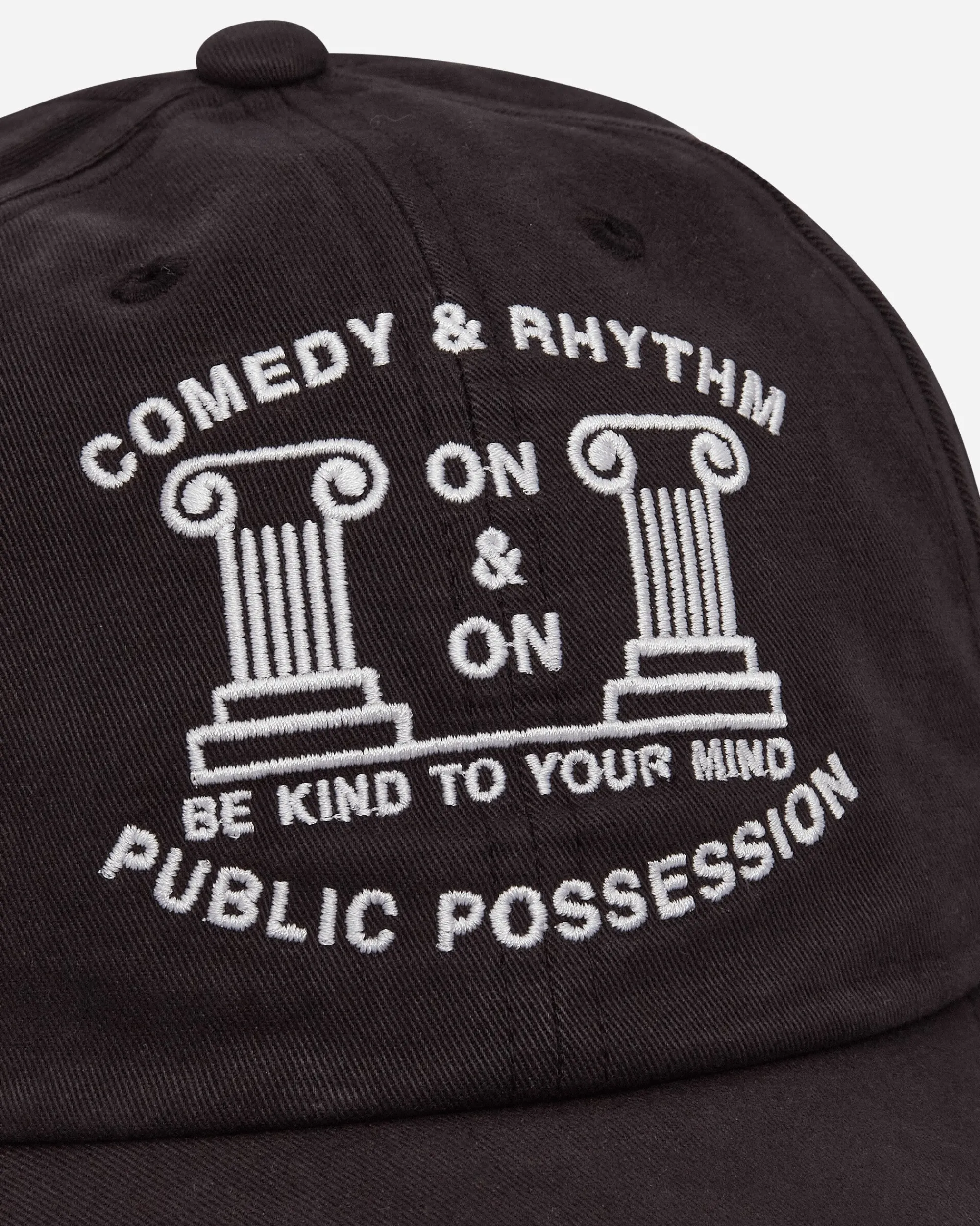 Public Possession Hats|Hats^Comedy and Rhythm Cap Black