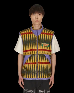 Brain Dead Coats And Jackets^Configuration Sherpa Vest Multicolor