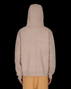 Brain Dead Sweatshirts^Conjoined Hooded Sweatshirt Brown