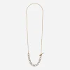 Dries Van Noten Jewellery|Jewellery^Contrast Chain Necklace Antic Silver