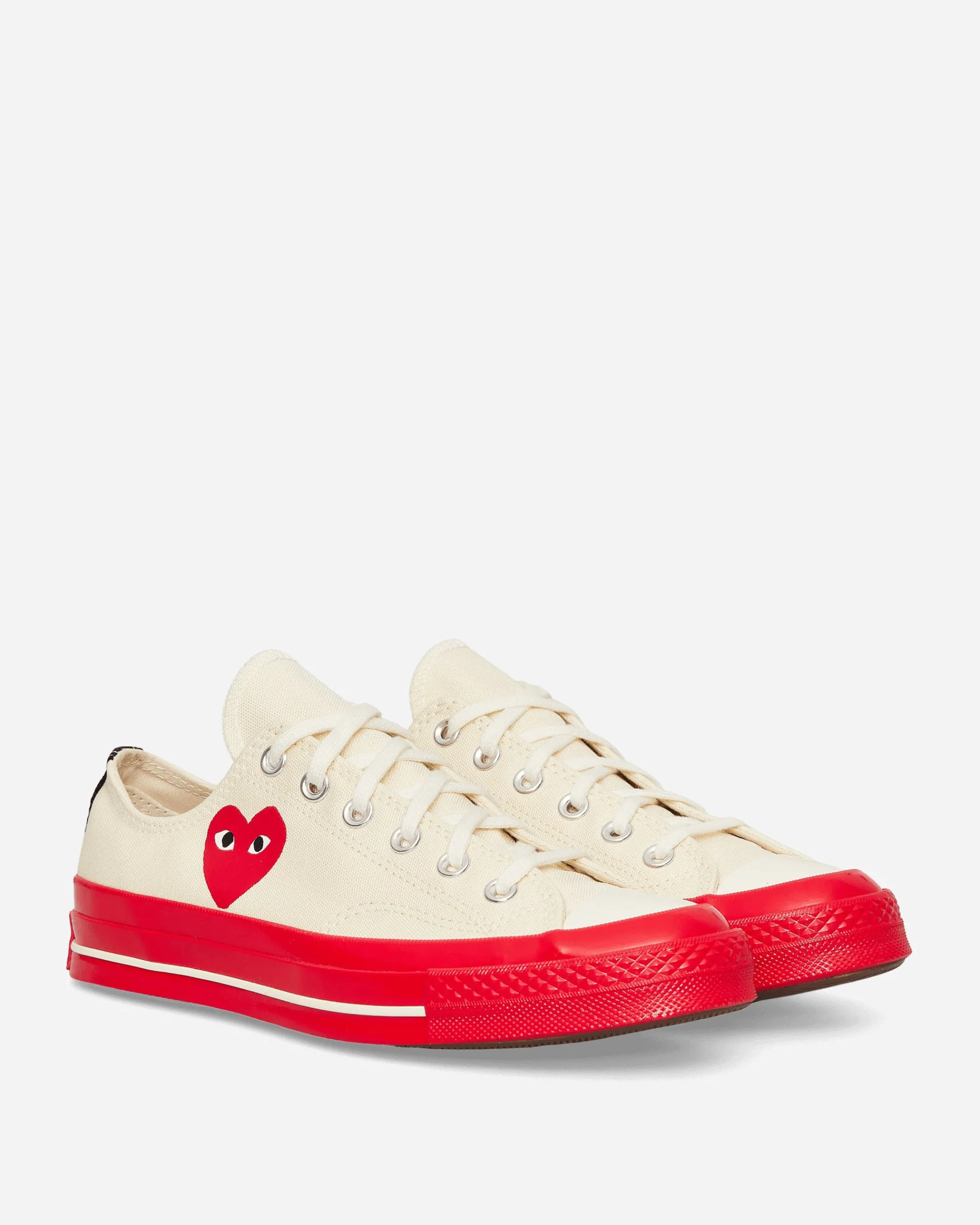 Comme Des Garçons Play Sneakers·Low|Sneakers^Converse Red Sole Chuck 70 Low Sneakers Beige