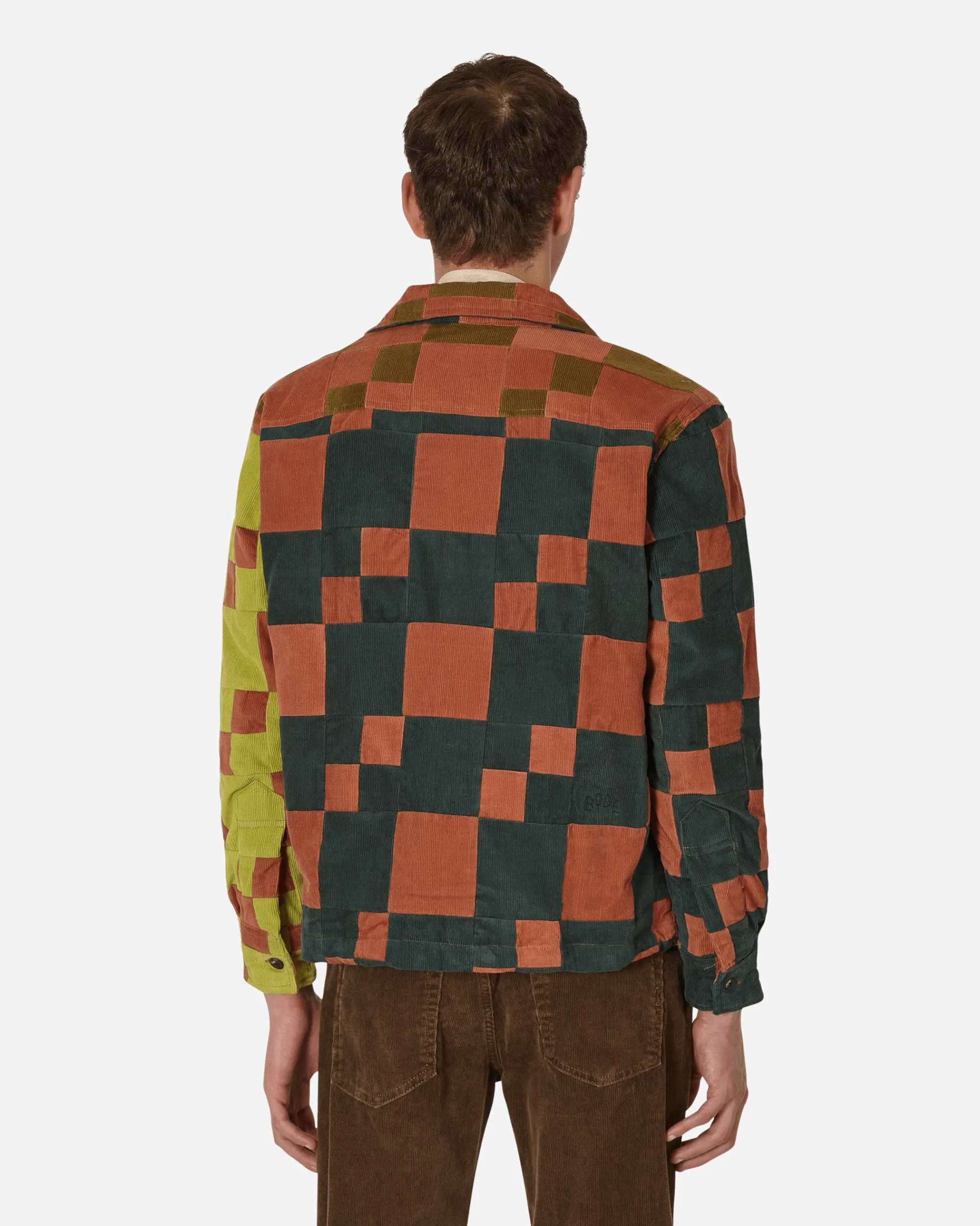 Bode Shirts^Corduroy Four Patch Overshirt Multicolor