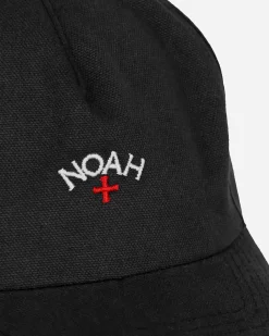 Noah Hats|Hats^Core Logo 5-Panel Cap Black