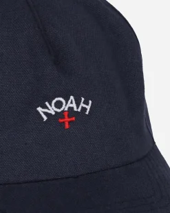 Noah Hats|Hats^Core Logo 6-Panel Cap Navy