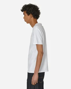 Noah T-Shirts^Core Logo Pocket T-Shirt White