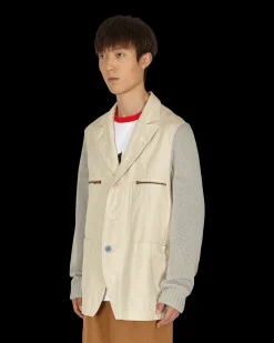 Undercover Coats And Jackets^Cotton Blazer White