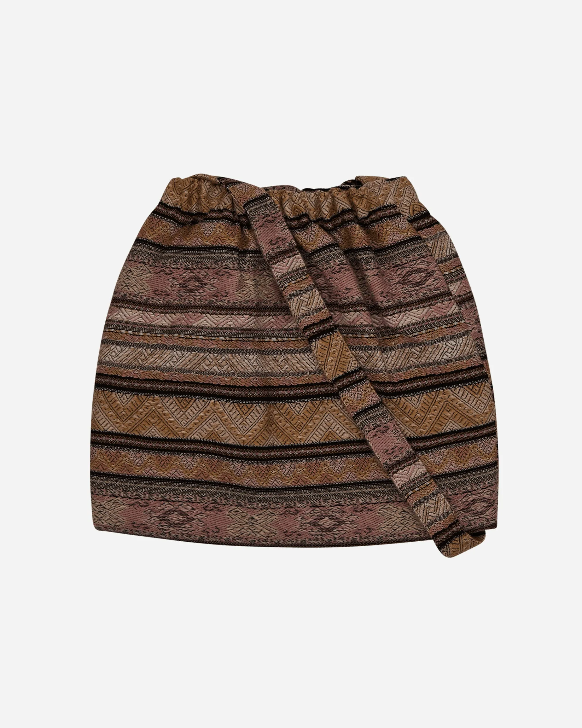 Needles Bags And Backpacks|Bags And Backpacks^Cotton Ethnic Stripe Jacquard Elastic Pochette Pink