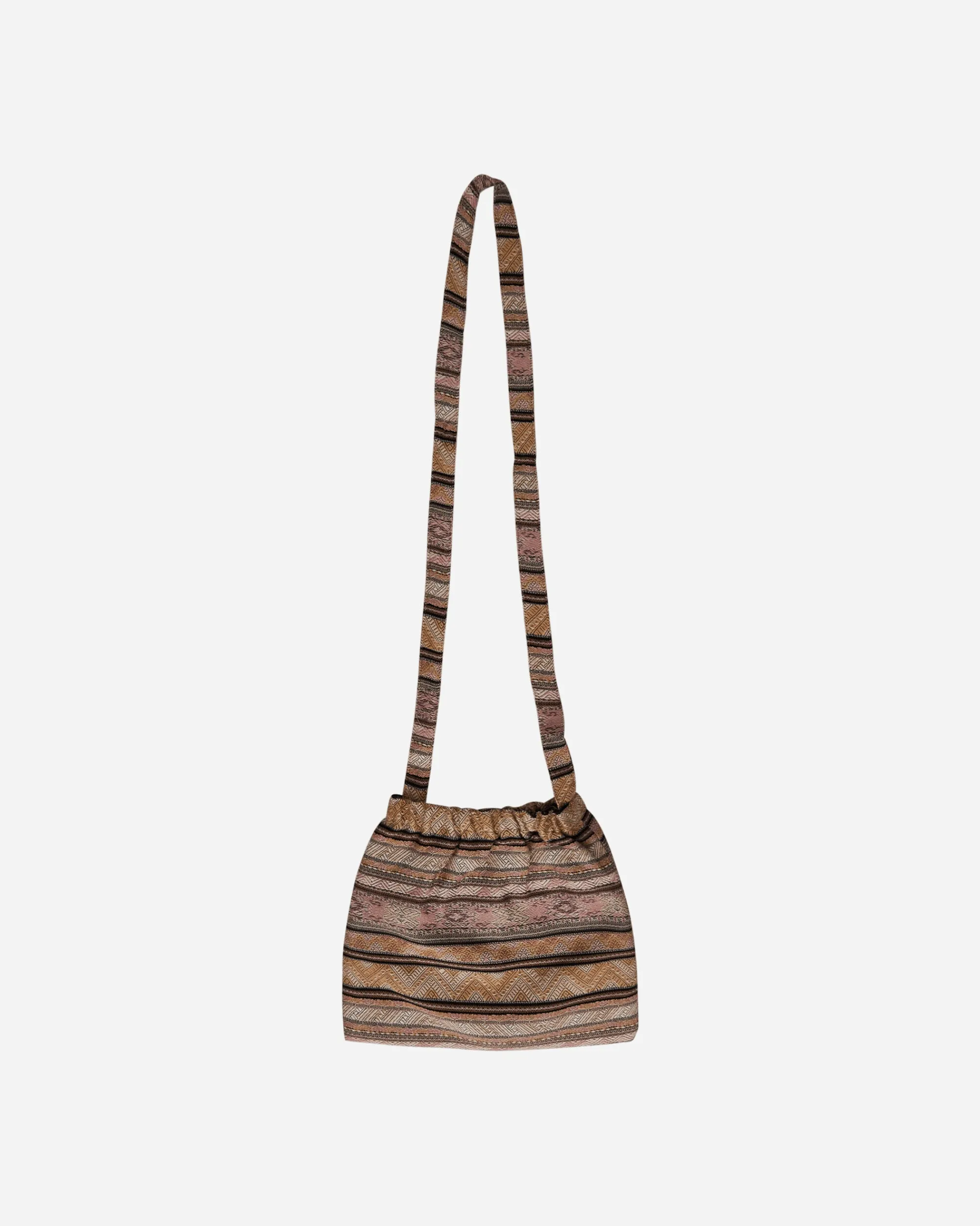 Needles Bags And Backpacks|Bags And Backpacks^Cotton Ethnic Stripe Jacquard Elastic Pochette Pink