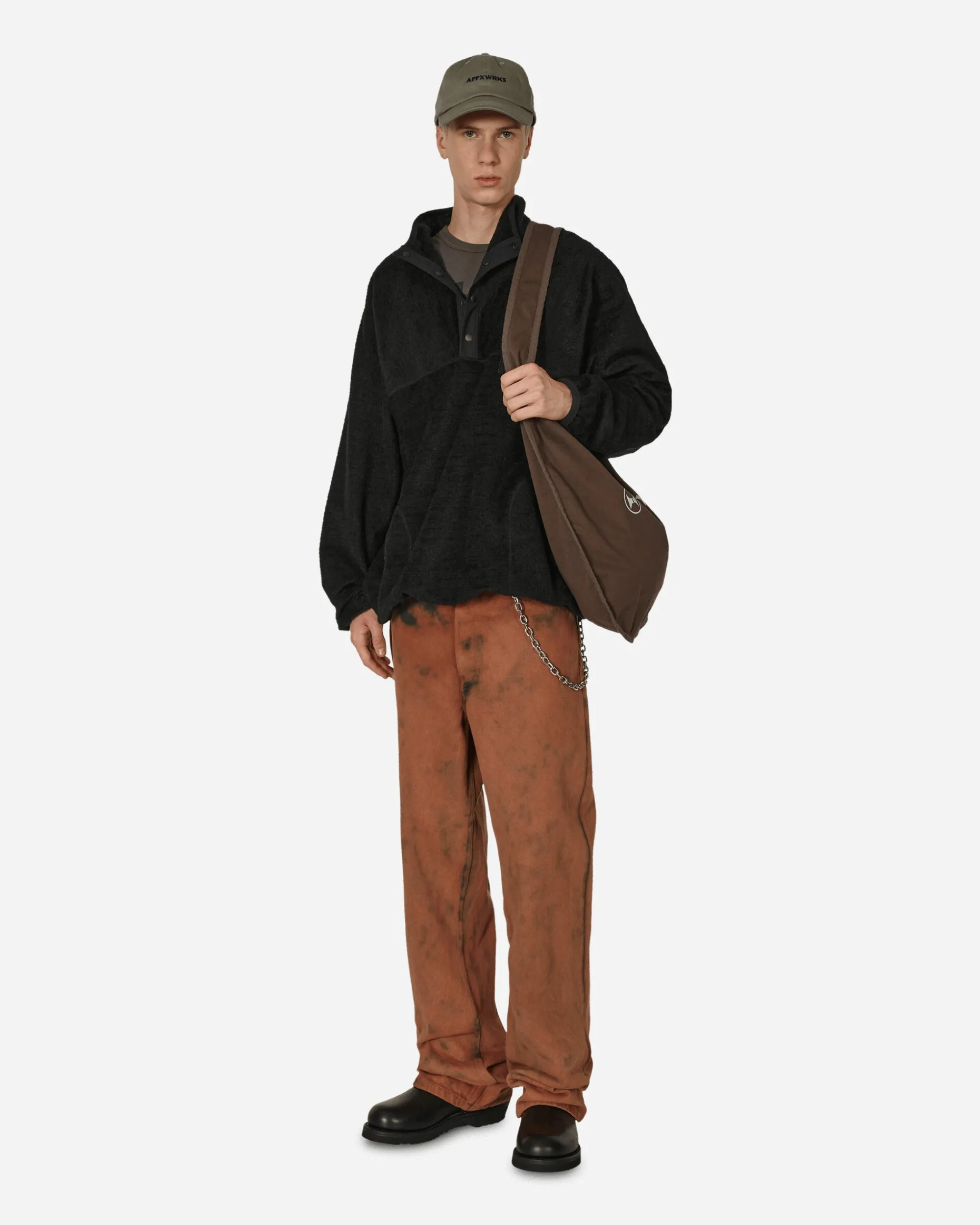 Comme Des Garçons Homme Coats And Jackets^Cotton Fleece Pullover Black