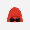 C.P. Company Hats|Hats^Cotton Goggle Beanie Poinciana