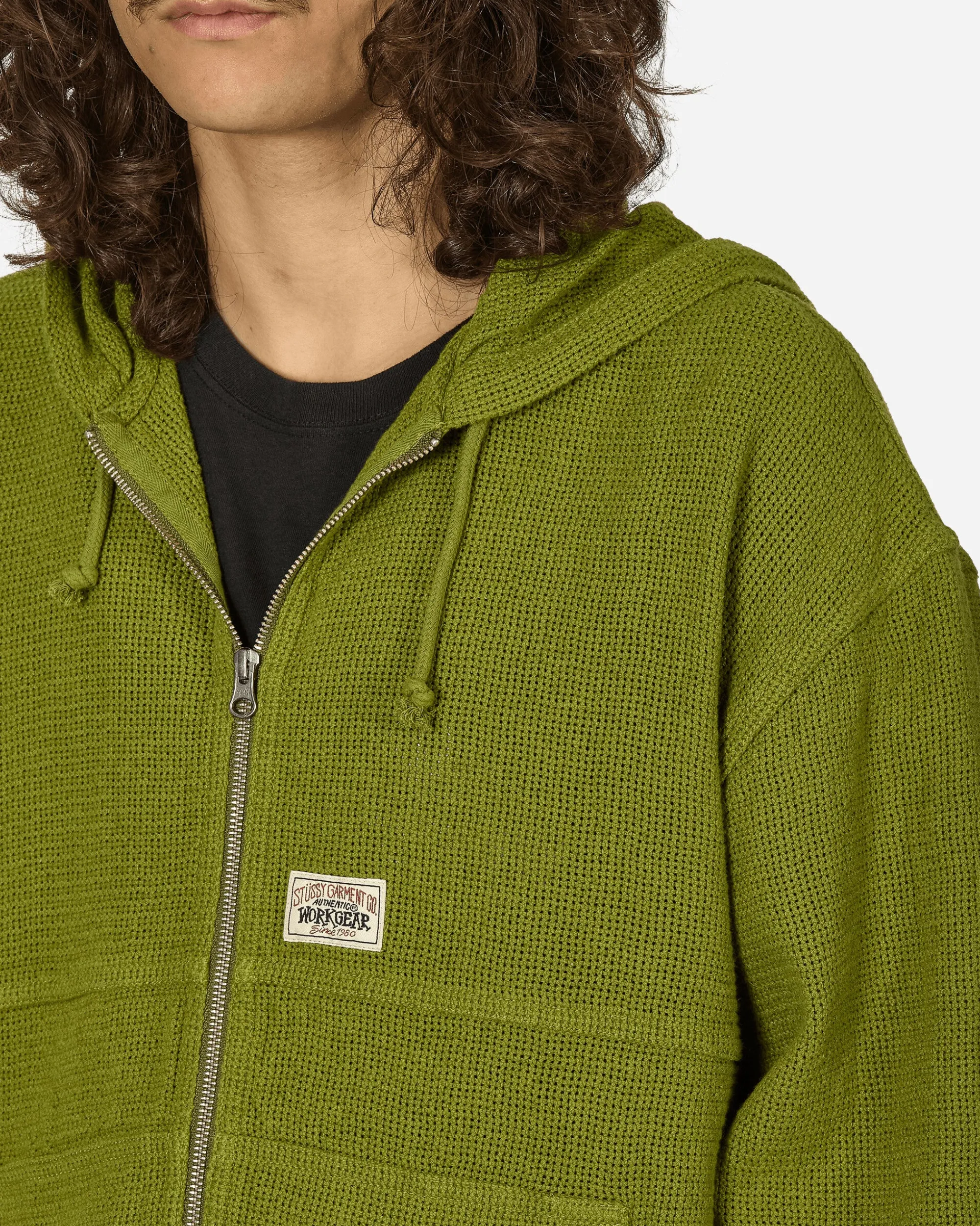 Stüssy Coats And Jackets^Cotton Mesh Work Jacket Green