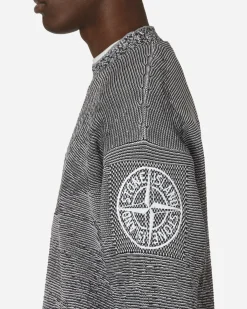 Stone Island Knitwear^Cotton Nylon Mock Neck Sweater Dust