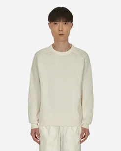 Noah Knitwear^Cotton Rib Knit Sweater Beige