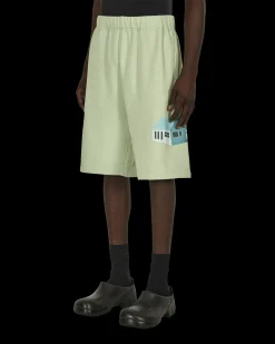 Undercover Shorts^Cotton Sweatshorts Green