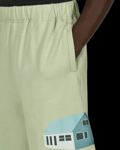 Undercover Shorts^Cotton Sweatshorts Green