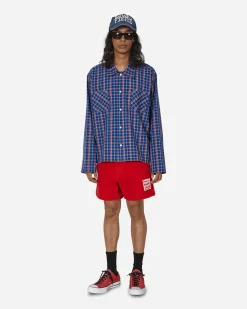 Stockholm (Surfboard) Club Shorts^Cotton Twill Shorts Red