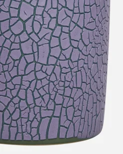 Houseplant Home^Crackle Candle By Seth Purple