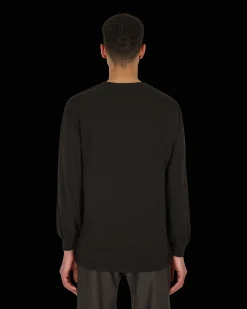 Lqqk T-Shirts^Creature Logo Longsleeve T-Shirt Black