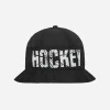 Hockey Hats|Hats^Crinkle Bell Bucket Hat Black