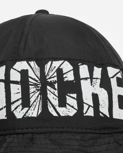 Hockey Hats|Hats^Crinkle Bell Bucket Hat Black