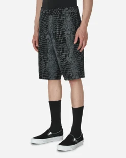 Fucking Awesome Shorts^Crocodile Shorts Black