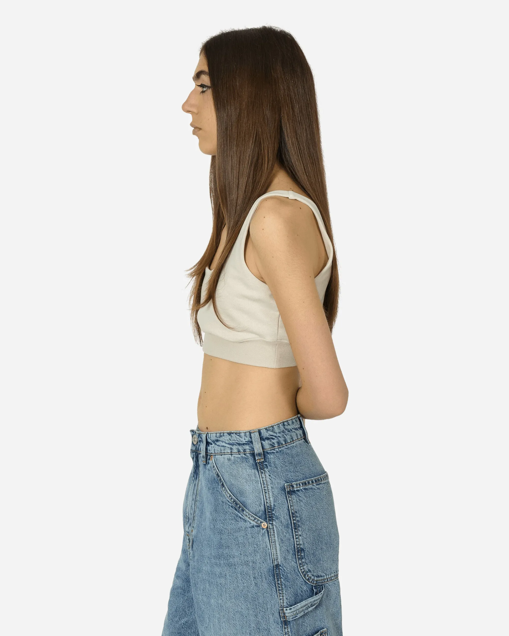 Nike T-Shirts^Cropped Tank Top Light Orewood Brown