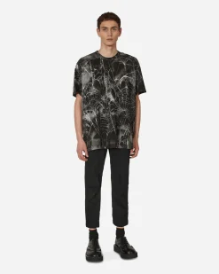 Comme Des Garçons Black Pants^Crumpled Polyester Pants Black