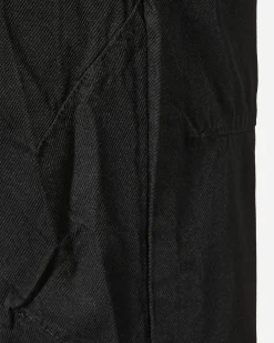 Comme Des Garçons Black Pants^Crumpled Polyester Pants Black