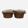 Big Bell Ceramics High Times^Cup Cake Ashtray Brown