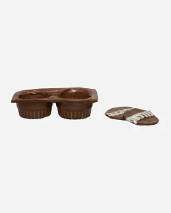 Big Bell Ceramics High Times^Cup Cake Ashtray Brown