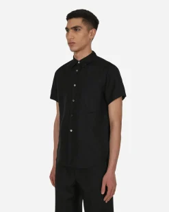 Comme Des Garçons Black Shirts^Cupro Shortsleeve Shirt Black