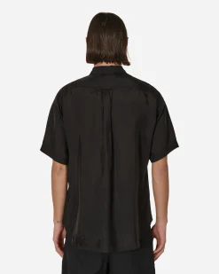 Comme Des Garçons Black Shirts^Cupro Shortsleeve Shirt Black