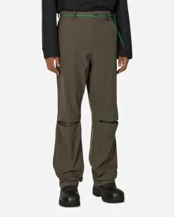 GR10K Pants^Cut Knee Pants Dove Grey
