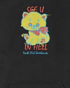 Youth Club Sweatshirts^Cutie Hoodie Black