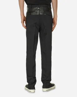 Undercover Pants^Damaged Trousers Black