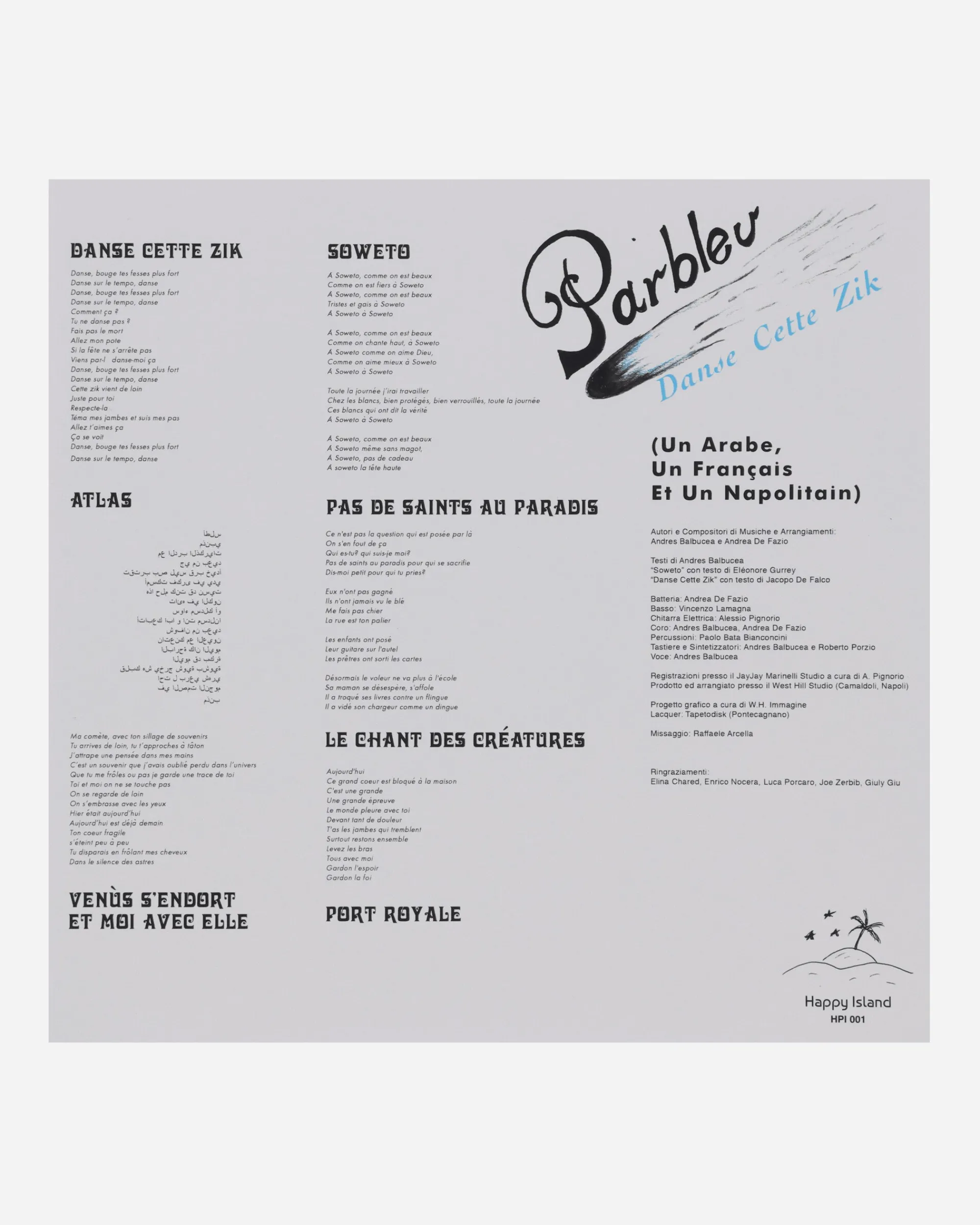 Public Possession Music^Danse Cette Zik Multicolor Vinyl