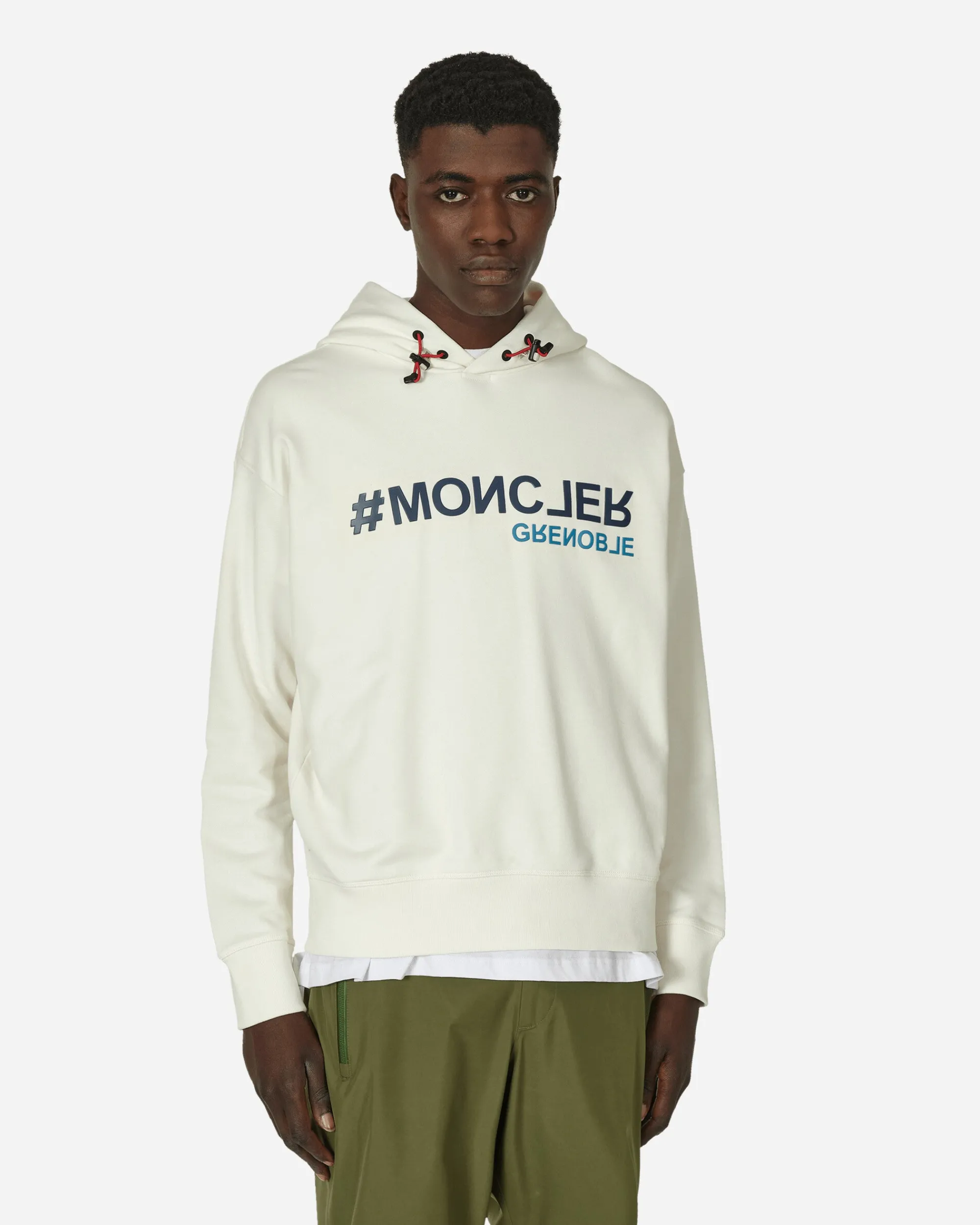 Moncler Grenoble Sweatshirts^Day-Namic Hooded Sweatshirt White