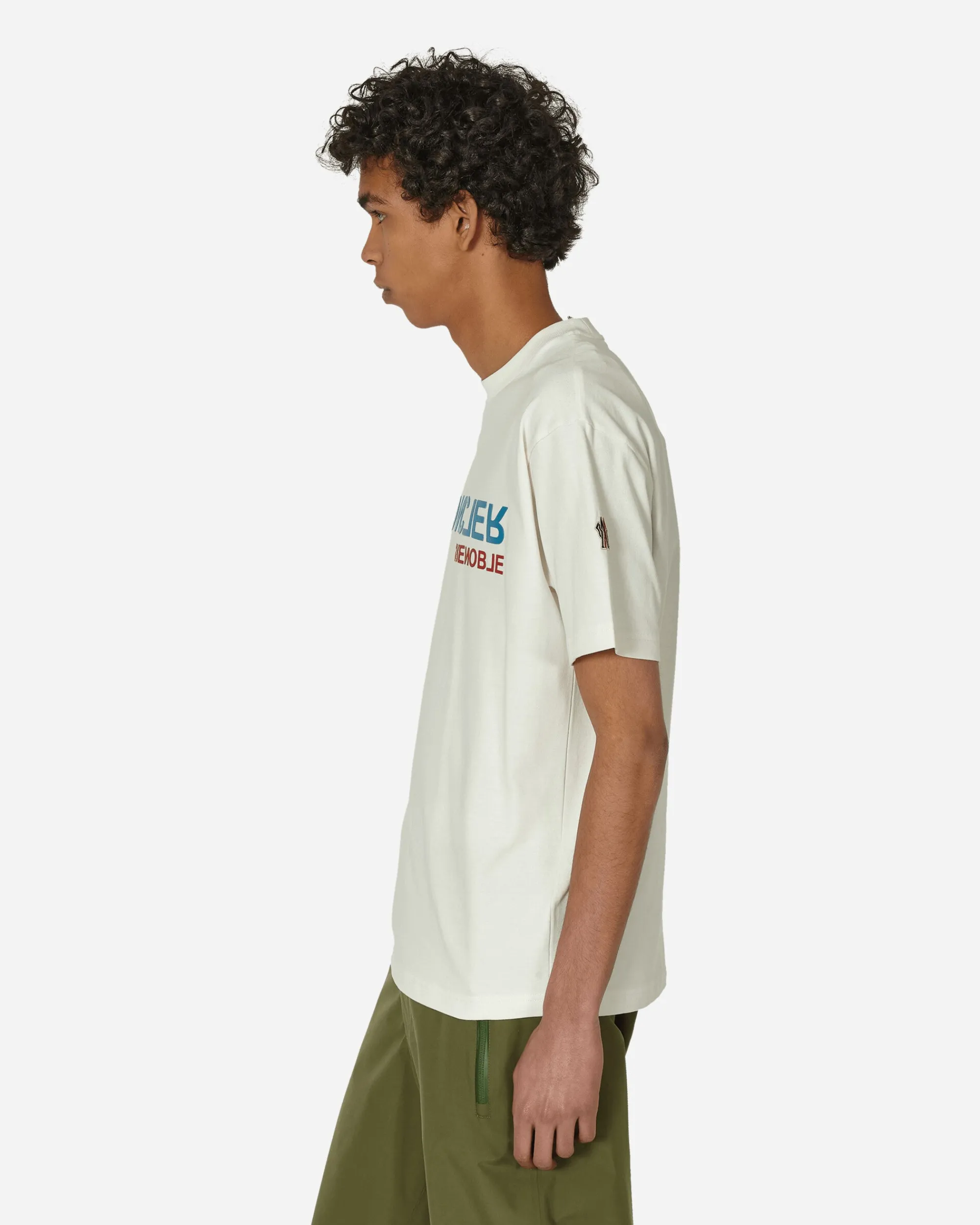 Moncler Grenoble T-Shirts^Day-Namic Logo T-Shirt White