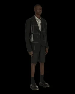 Comme Des Garçons Homme Plus Coats And Jackets^Deconstructed Blazer Black