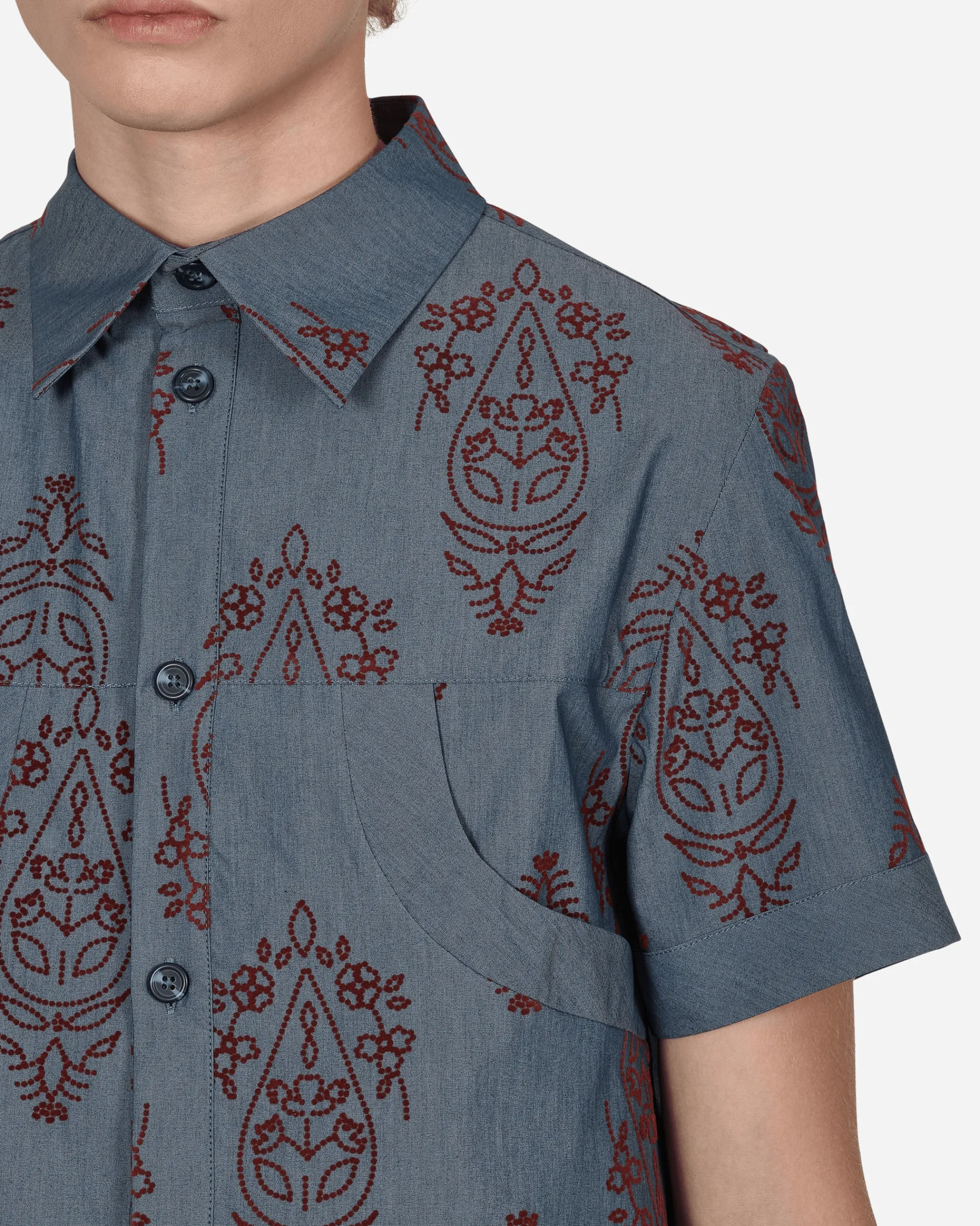 Paria Farzaneh Shirts^Denim Curve Shirt Grey