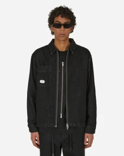 Haydenshapes Shirts^Denim Drop Shirt Jacket Black