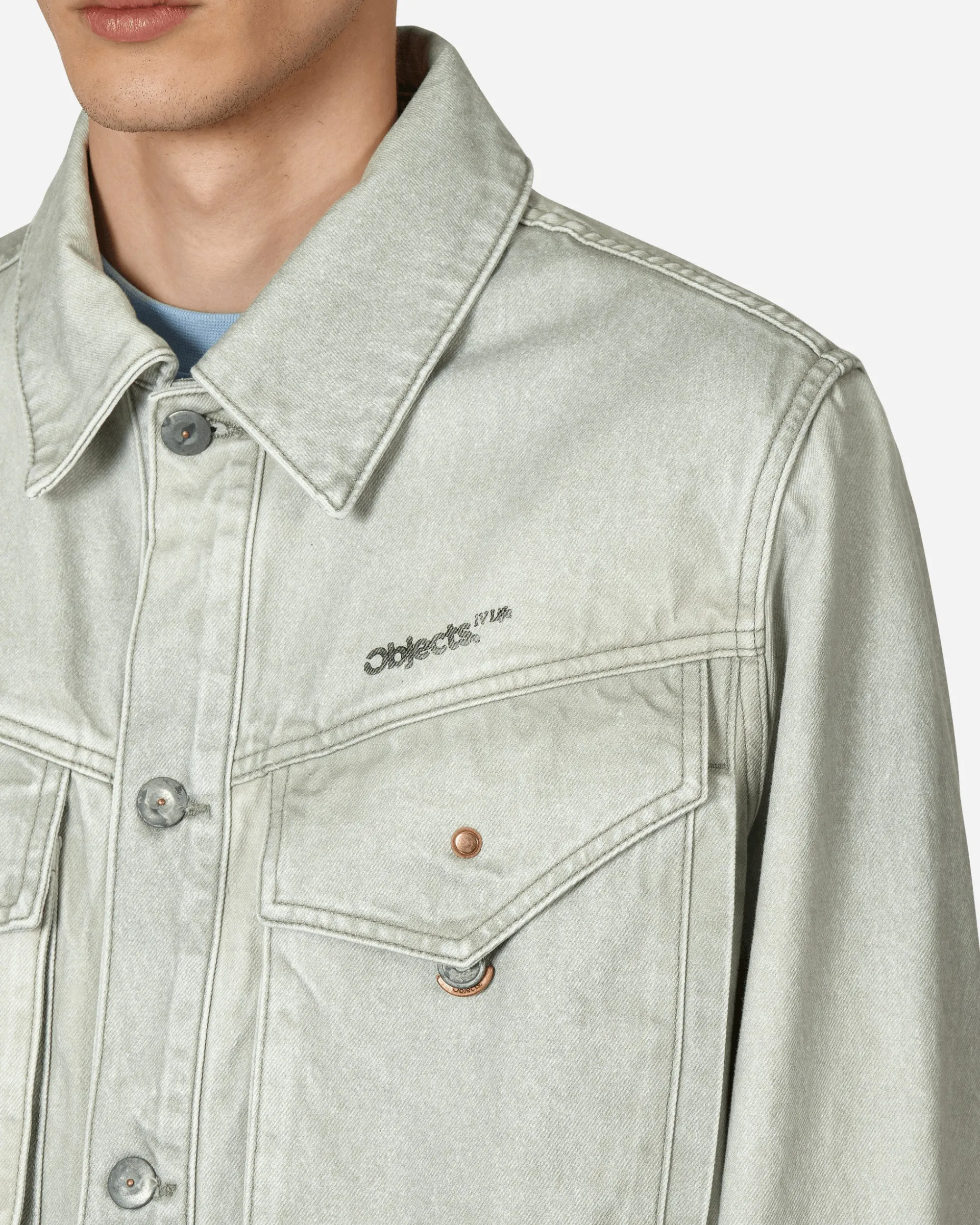 Objects IV Life Coats And Jackets^Denim Jacket Green